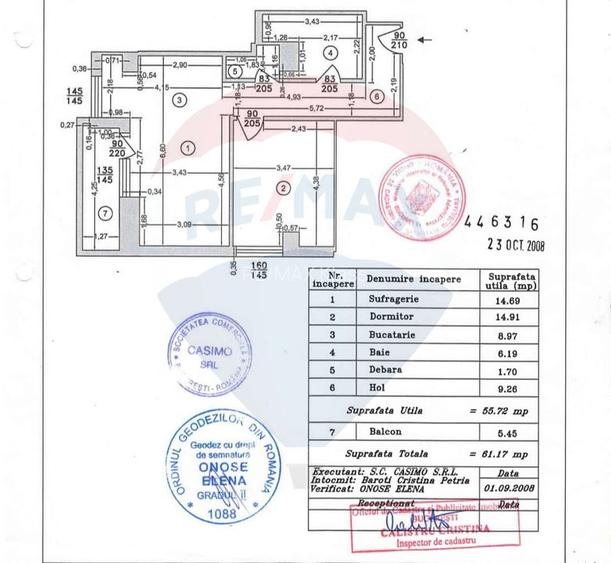 Apartament 2 camere de vanzare la 8 minute de metrou - 10