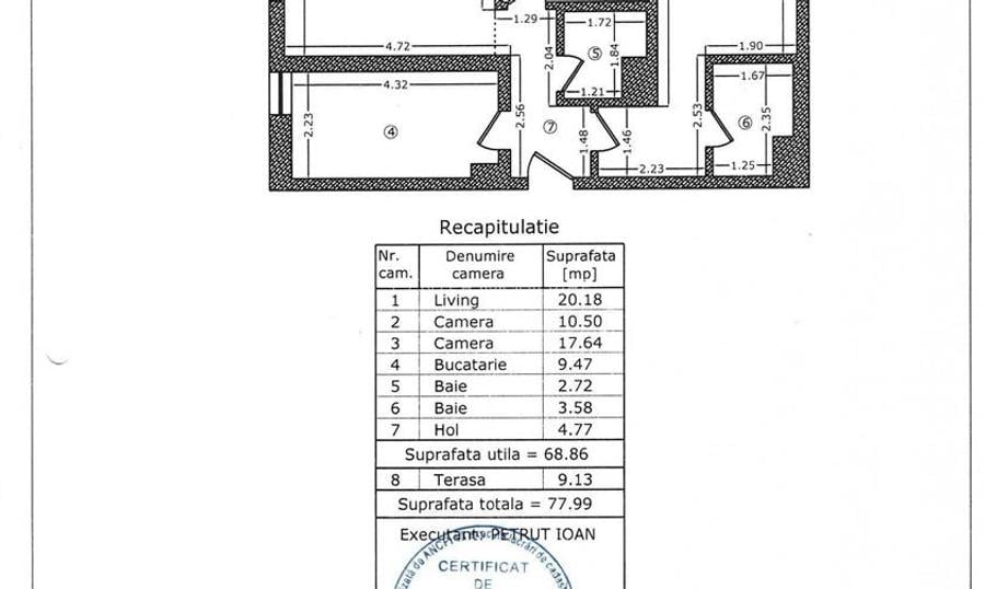 Aviației Apartments, 3 camere, etaj 3, 70 mp, garaj, terasa, deosebit - 8