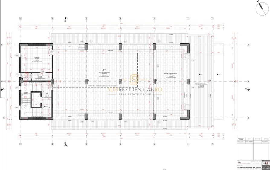 Cladire comerciala, P+2E+3ER, 1358 mp utili, 1350 mp teren, Berceni - 14