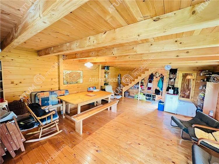 Cabana individuala cu 1226 mp teren zona Fantanele langa Sibiu - 5