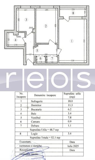 VANZARE 2 CAMERE RENOVAT | 52 MP | ETAJ 2/10 | ZONA DOAMNA GHICA - 8