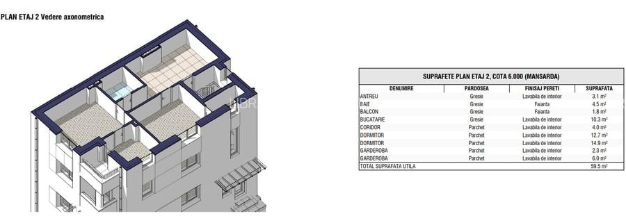 Domenii, Agronomie, Expoziției, casa D+P+1+M, la cheie - 6