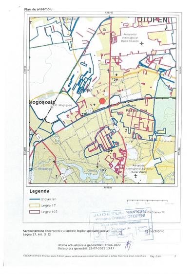 Teren cu utilitati si asfat. Cartier. Otopeni-ODAI. M6-Bruxelles la 500 m. OMNIA - 7