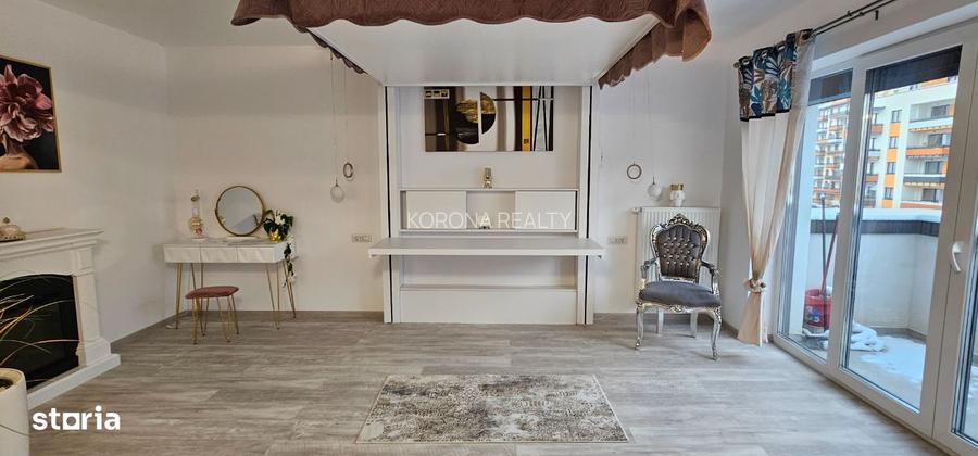 Garsoniera de inchiriat zona Tractorul bloc nou - 2