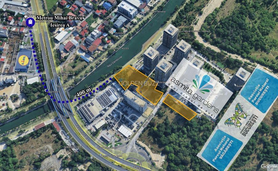 TEREN 5.913 MP – MIHAI BRAVU | 3 Deschideri | Metrou 380 m | - 6