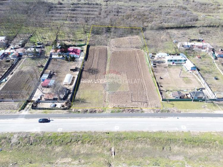 Teren Intravilan de vânzare  5.313 mp – Odaia Manolache, Jud. Galați - 3