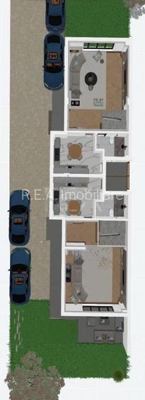 Vila duplex contemporana Bucurestii Noi - Straulesti - 9