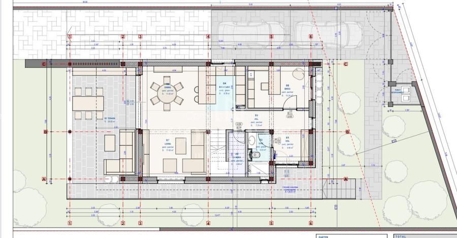Casă individuală cu 699 teren la preț bun Chinteni - 1