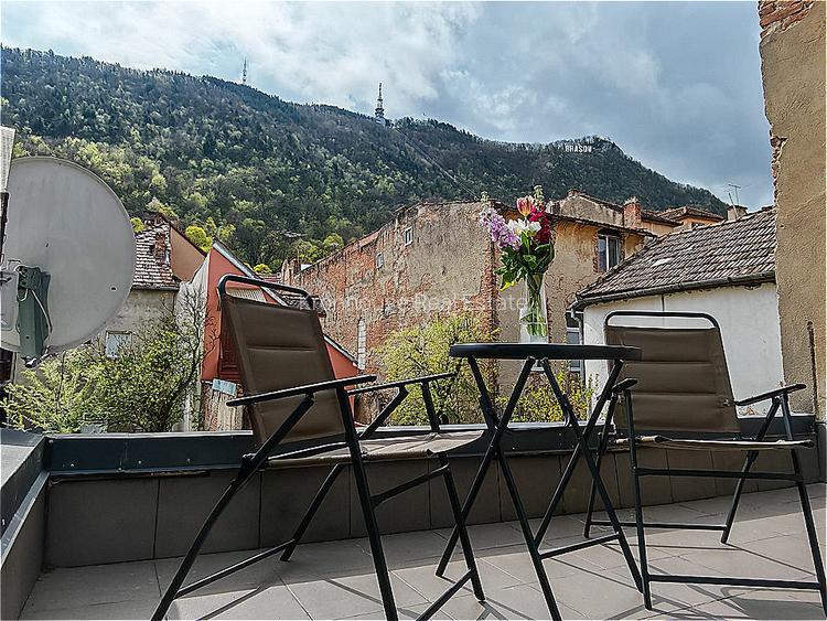 Ultracentral Brașov | Casă tip studio cu terasă generoasă| 0% comision - 2