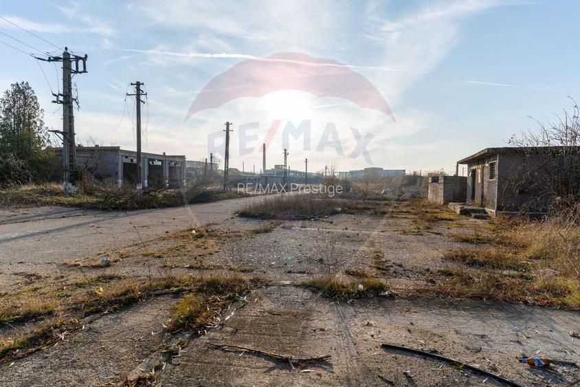 Teren industrial Orastie 13,5 ha cu hale fosta platforma industriala - 12
