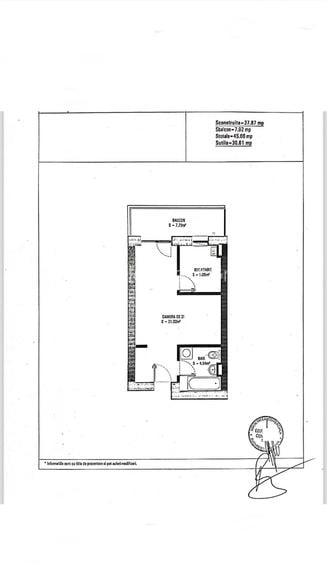 Garsoniera - Hills Pallady - Metrou 3 minute | Mobilata si utilata - Bloc 2022 - 12