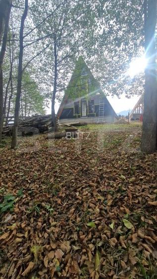 Casa de vacanta tip A- frame -Tohanita, zona superba se vinde la cheie - 6