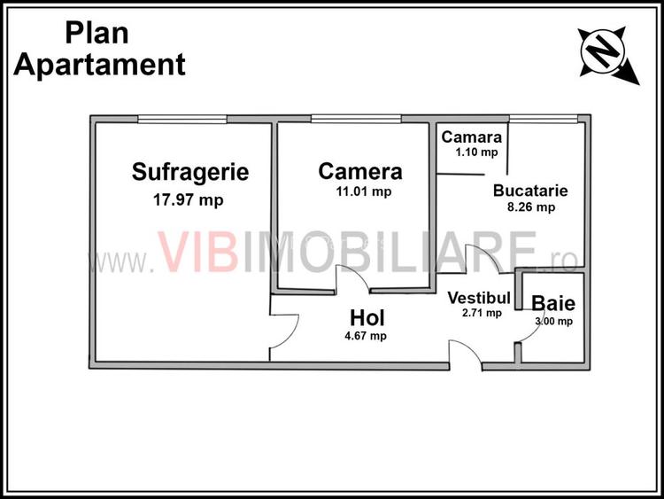 Apartament de inchiriat – 2 camere, Drumul Taberei, Strada Segarcea - 9