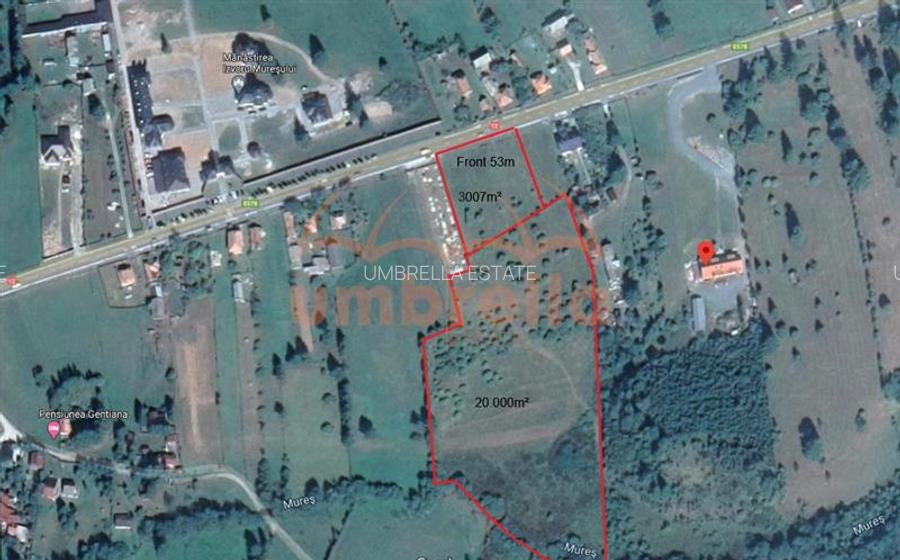 TEREN DE VANZARE 23.007m²/15€ m²IN IZVORUL MURESULUI HARGHITA ! - 3