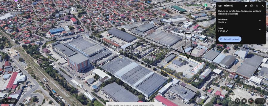 Depozit 1000 mp si curte 2500 mp - 2