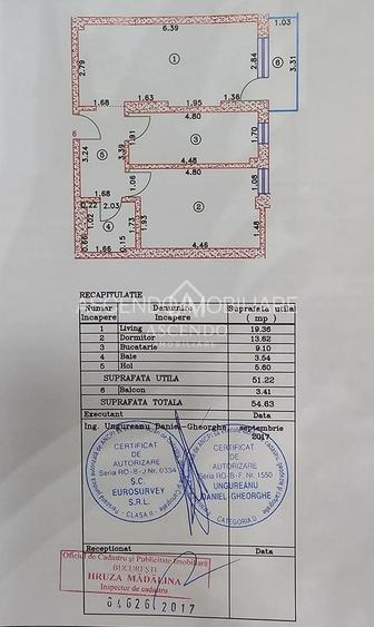 Vand apartament 2 camere nou, loc parcare, Novum Lacul Mori - 20