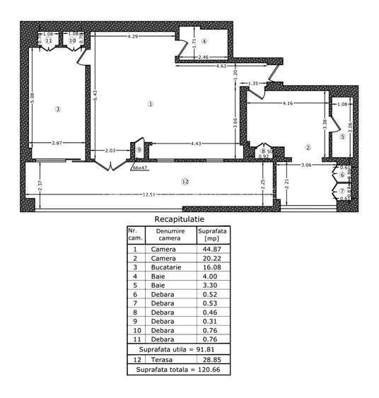 APARTAMENT DEOSEBIT - MOBILAT SI UTILAT - IMOBIL SOLID - ZONA DOROBANTII - 31