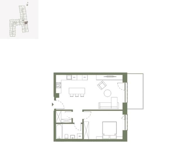 Apartament Premium 2 Camere | ERA by Hexagon | NZEB | Investitie! - RIVUS MALL -