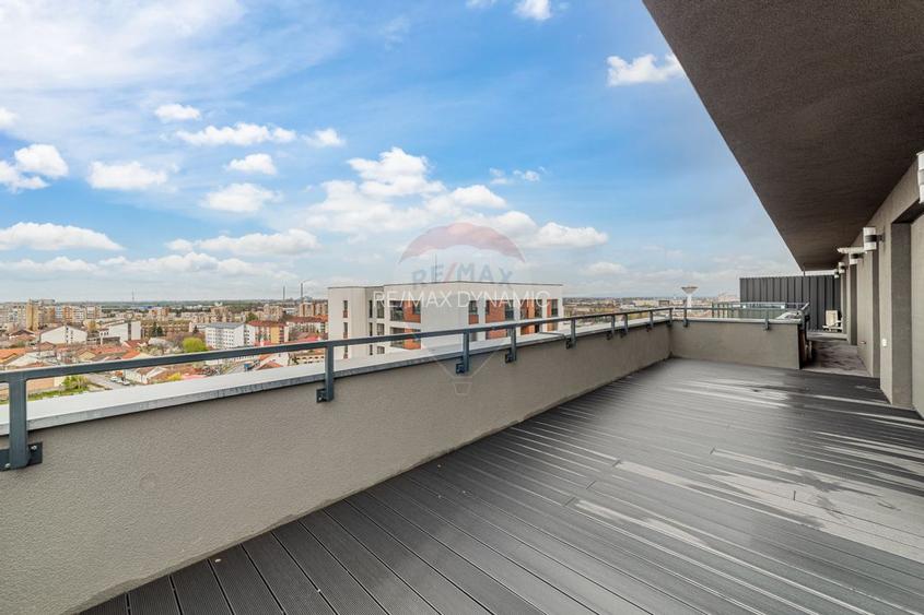 Apartament tip PENTHOUSE, 3 camere de vânzare, posibil RATE, Adora UTA - 24