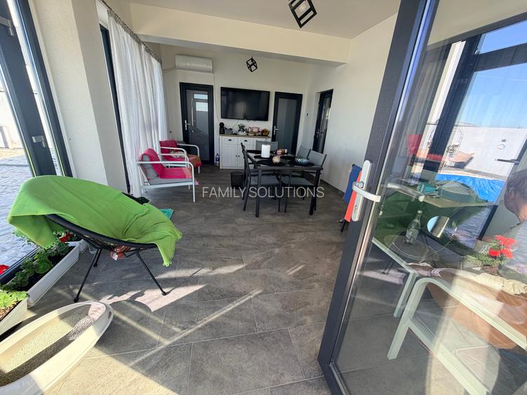 Casa moderna cu piscina P+1. 5 cam. Teren 603 mp - 27