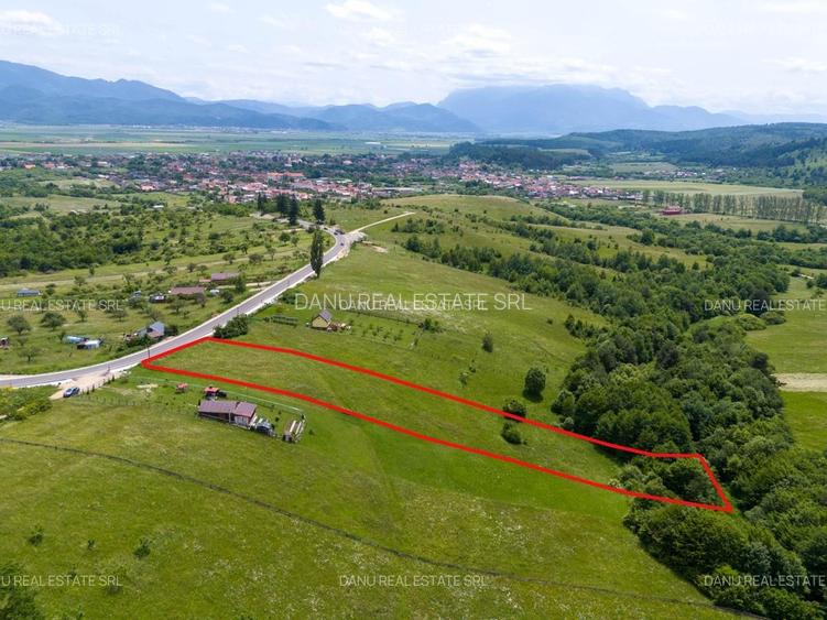 Teren 4200mp cu potențial turistic în Vulcan BV–vedere panoramică - 3