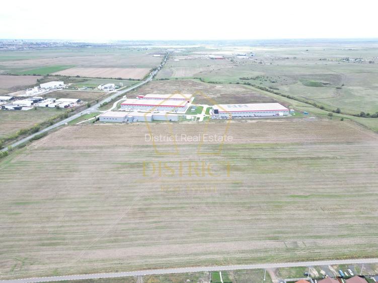 COM 0% Parcele de 4000 mp pentru hale, servicii | Sanandrei - 4