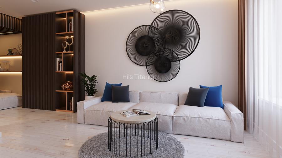 Garsoniera 1D cu gradină | HILS Titanium | Ansamblu rezidential nou - 8