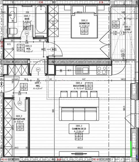 Apartament 2 camere  zona Herastrau/Nordului - 10