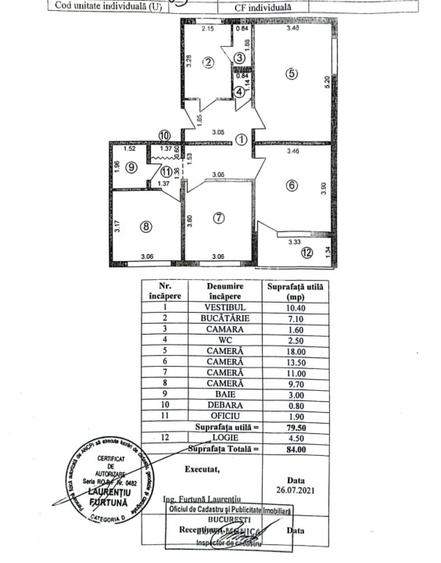 Apartament 4 camere-decomandat-zona Brancoveanu - 11