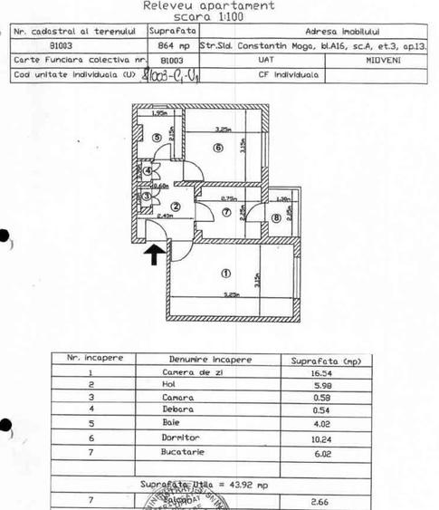 Apartament 2 camere, ARGES, MIOVENI - 5