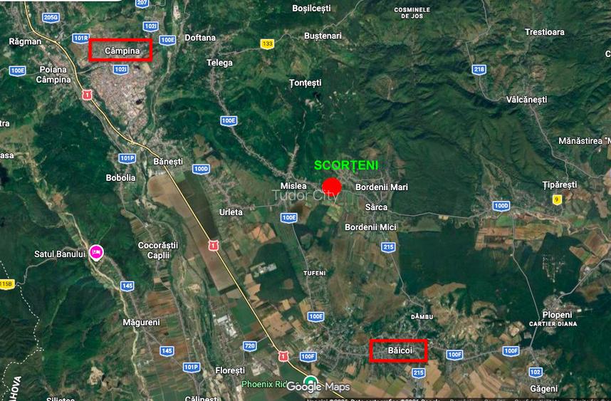 Moșia boierească din vârf de deal, Scorțeni - Prahova, comision 0% - 6