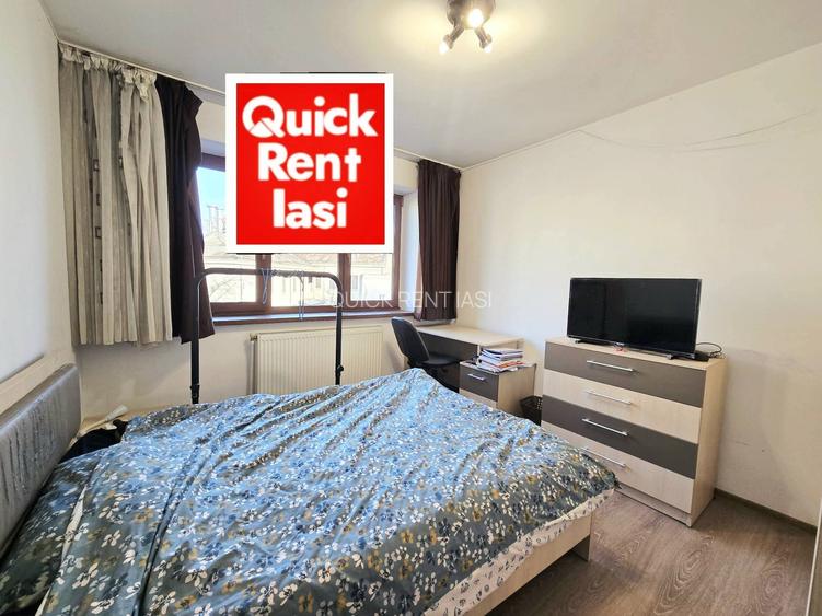 Piata Unirii UMF/UAIC Apartament 2Dormitoare+ Miniliving De Inchiriat Modern - 12