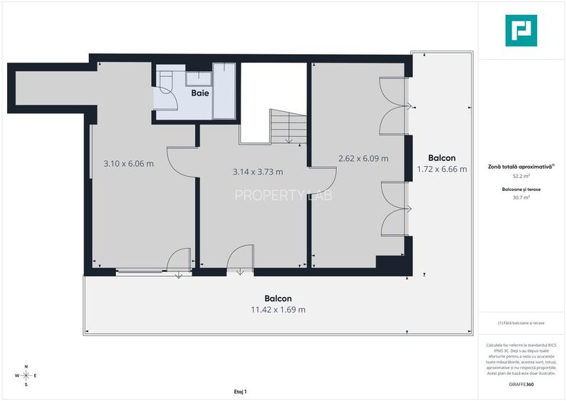 Penthouse 5 camere etaj 10 Fundeni vedere superba - 9