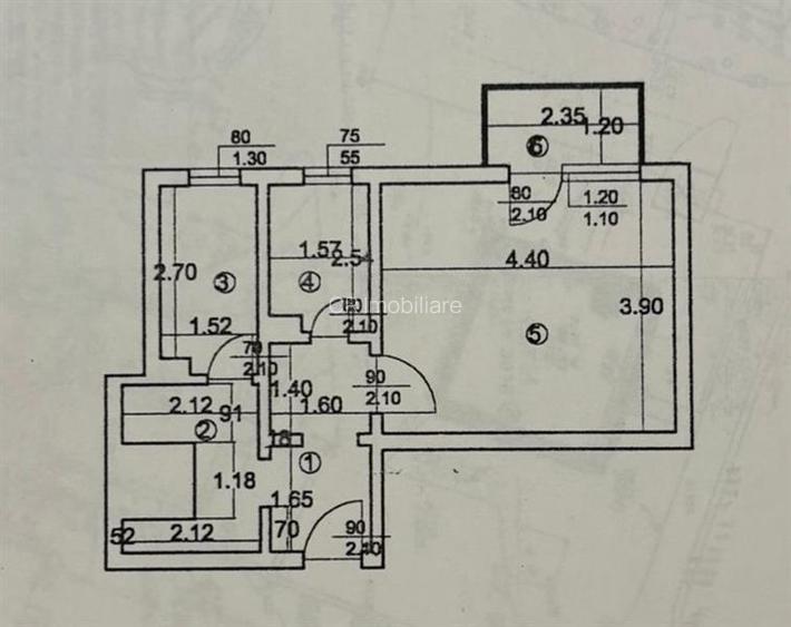 Garsoniera Dristor bloc mixt - 4