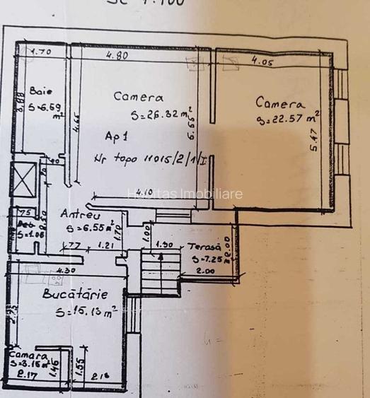 O% Comision Apartament 2 camere, 81 mp,doua bai, zona Parcului Central - 10