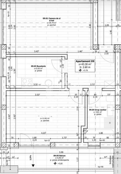 Apartament cu 2 camere, decomandat, etaj intermediar,zona Ciarda Rosie - 5