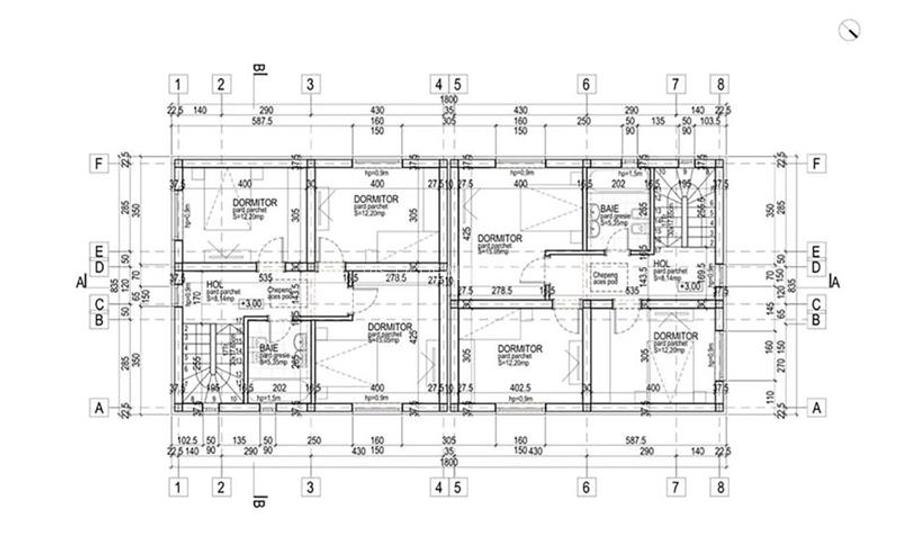 Casa tip duplex 130 mp utili, teren 500mp, toate utilitatile, predare Mai 2026, - 7