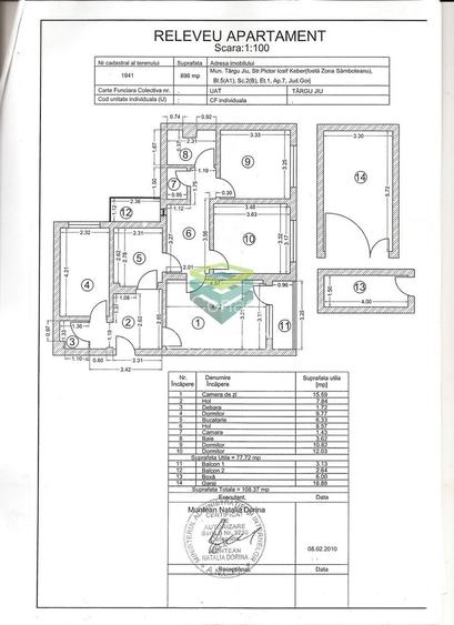 Apartament 4 camere + dining | Garaj+boxă | Ultracentral, Târgu Jiu - 1