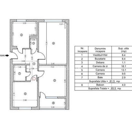 3 Camere  Et.1/4  Bloc Reabilitat  Metrou Raul Doamnei -Drumul Taberei - 7