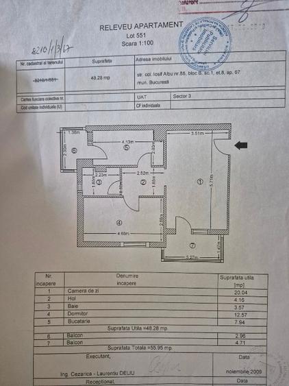 Vanzare apartament 2 camere