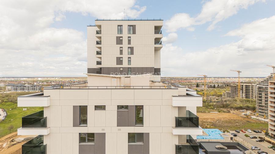 Penthouse etajele 11-12 cu 3 locuri de parcare subterana, terasa 90mp - Aviației