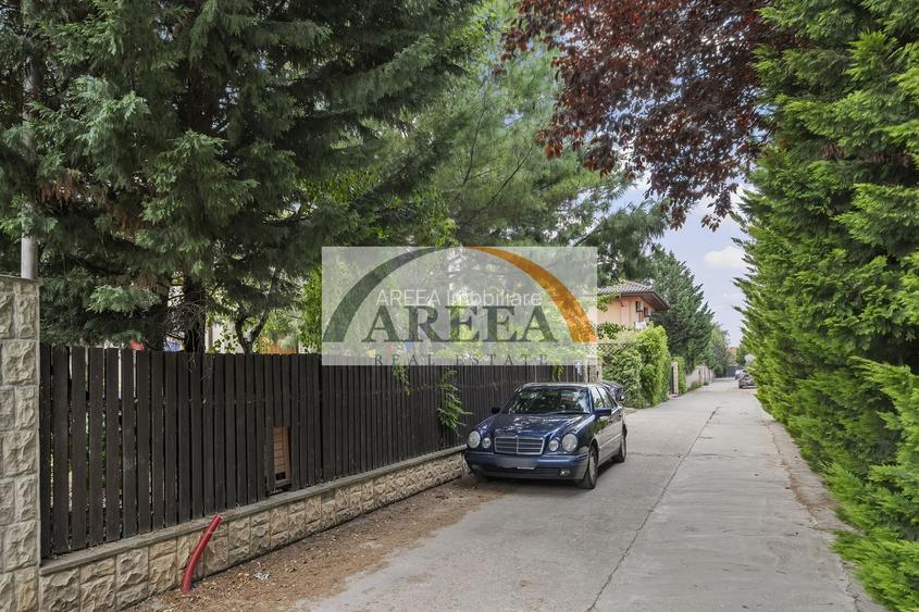 Vilă de închiriat în Pipera – Drumul Negru, ideal familie, curte mare - 34