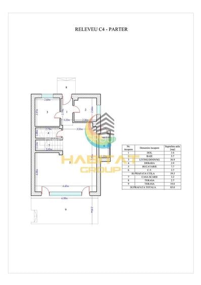 Tunari Vila individuala 4 camere PREMIUM 149 mp ACTE GATA - 3