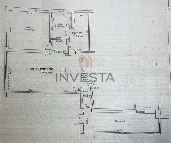 Apartament cu 3 camere in Gheorgheni ! - 1