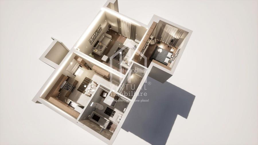 Apartament cu 2 camere, bucatarie separata - Calea Surii Mici - 2