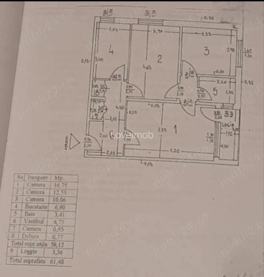 Apartament 3 camere, etaj 9, luminos, aproape de metrou Răul Doamnei - 6