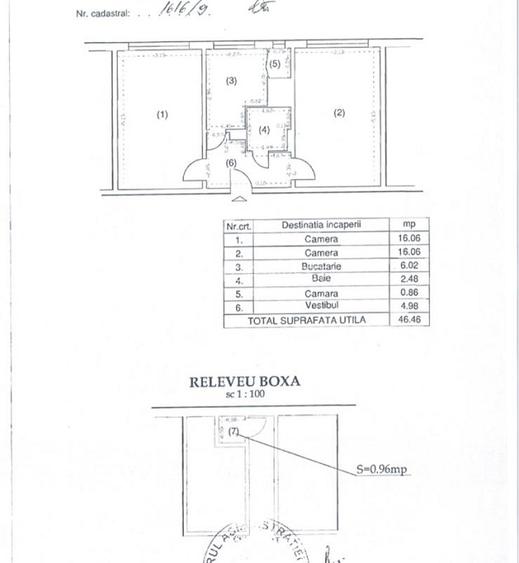 Floreasca, apartament 2 cam, decomandat - 1