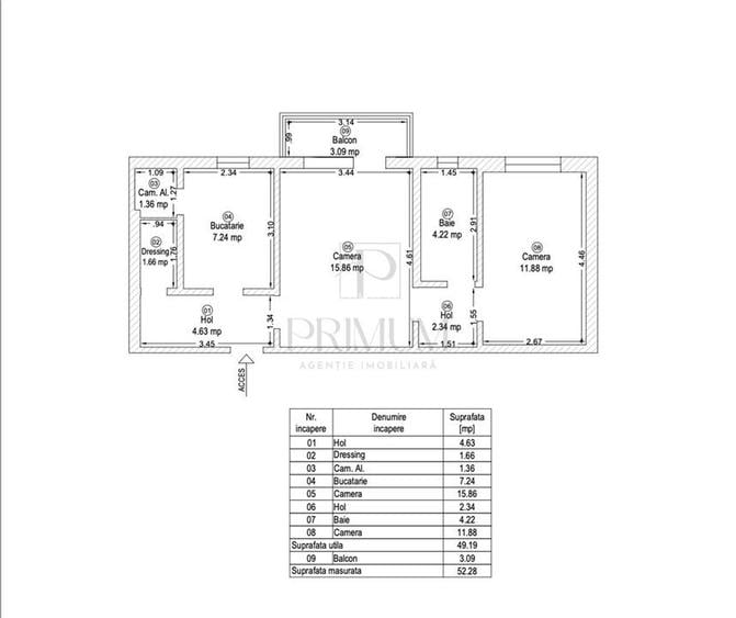 ARADULUI - 2 CAMERE - TAVAN IZOLAT - RENOVAT - CLIMA - SPATIOS - 11