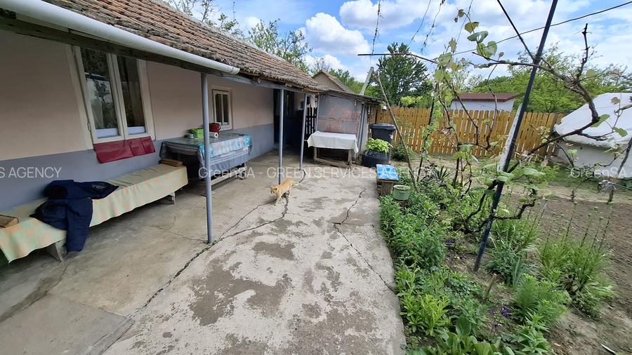 Casa paianta locuibila. Teren 1772 mp, desch. 30 ml. Asfalt, curent, apa, canal. - 6