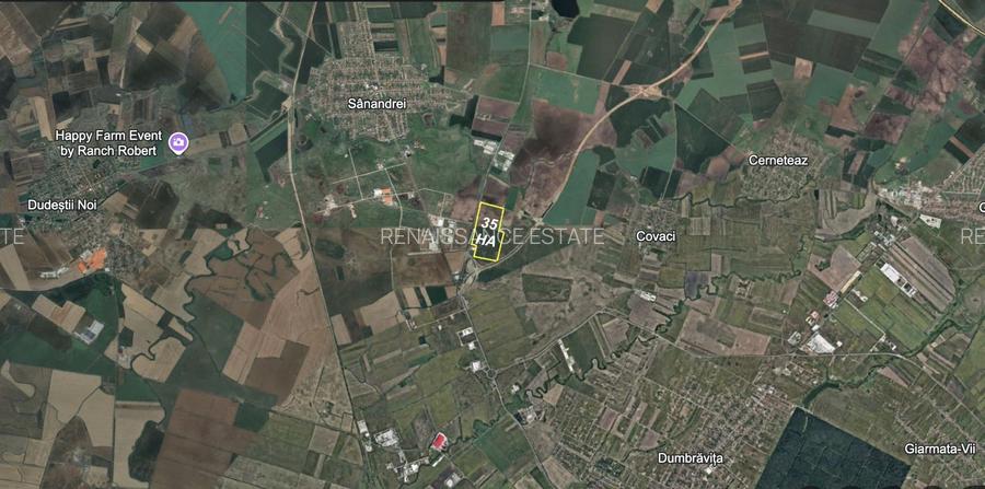 Sanandrei Teren 35 Hectare - PUZ Aprobat | Centura - Autostrada - Hale - 3